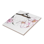 Carreau Art pleurant japonais de fractale de fleurs de (Côté)