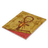 Carreau Art populaire optique égyptien (Côté)