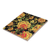 CARREAU ART POPULAIRE RUSSE (Côté)