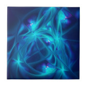 Carreau Art réfracté de fractale d'abrégé sur l'espace (Devant)