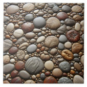 Carreau Art Rock Textile Art (Devant)