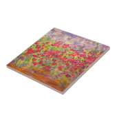 Carreau art rose en floraison (Côté)