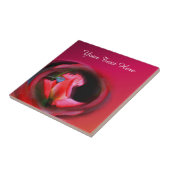 Carreau Art rose Rosebud (Côté)