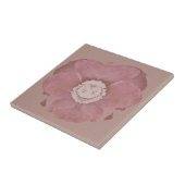 Carreau Art rose rustique de fleur (Côté)