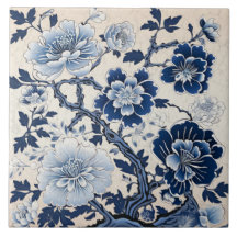 Art traditionnel de l'encre bleue Chine