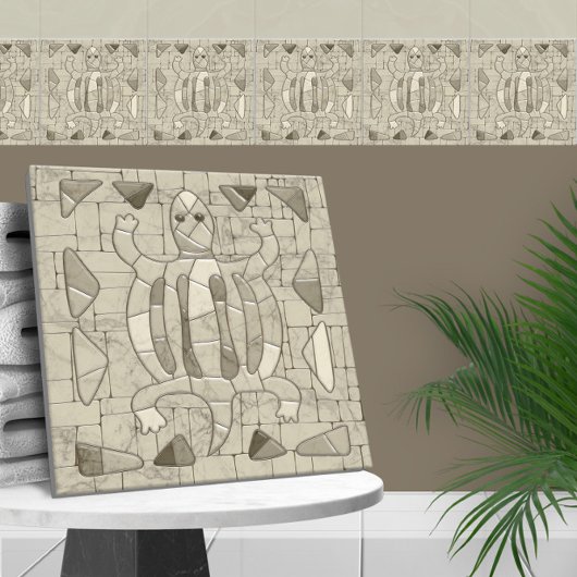 Carreau Art Tribal Sand Mosaic