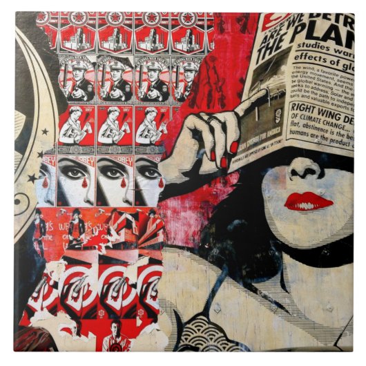 Carreau Art Urbain 19. (Devant)