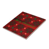 Carreau Artdeco de Noël en style rétro (Côté)