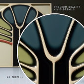 Carreau Artistes de symétrie Abstraite moderne du milieu d