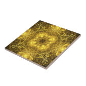 Carreau Artistic Décoratif Or Fractal Design_Tiles (Côté)