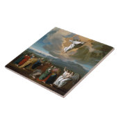 Carreau Ascension (Jésus-Christ ascendant au Ciel) (Côté)