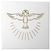 Carreau Ascent "3D" d'or du Saint-Esprit (Devant)