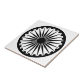 Carreau Ashoka Chakra (Côté)