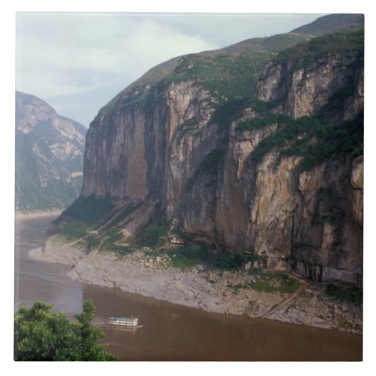 Carreau Asie, Chine, fleuve Yangtze, Trois Gorges. (Devant)