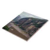 Carreau Asie, Chine, fleuve Yangtze, Trois Gorges. (Côté)