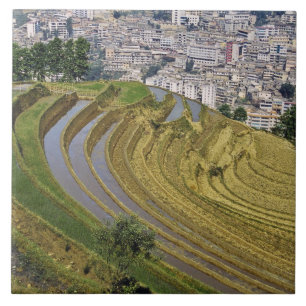Carreau Asie, Chine, province du Yunnan, Jinping. Jinping
