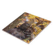 Carreau Asie, Japon, Bouddha (Côté)