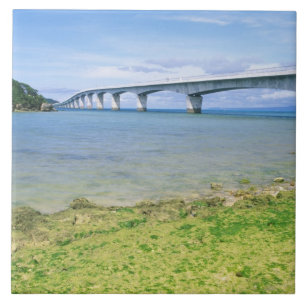 Carreau Asie, Japon, Okinawa, Pont de Kouri
