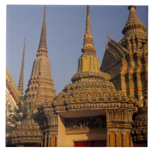 Carreau Asie, Thaïlande, Bangkok, Wat Po, le plus ancien