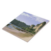 Carreau Asie, Thaïlande, Krabi. West Railay Beach, longue (Côté)