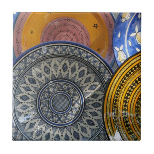 Carreau Assiettes en céramique (Devant)