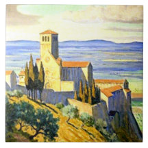 Assise, Italy - fine art painting