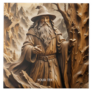 Carreau Assistant Imaginaire en bois