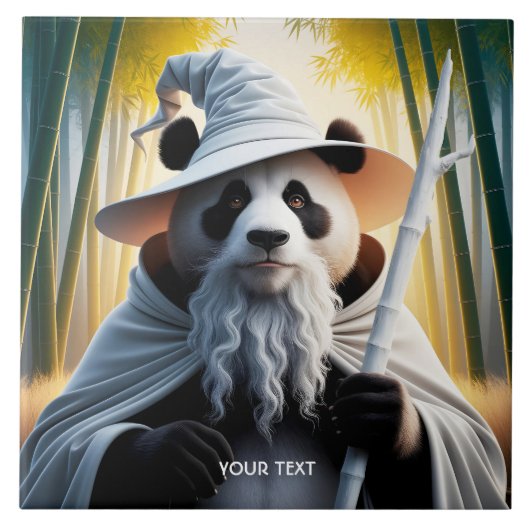 Carreau Assistant Vieux Panda Imaginaire (Devant)