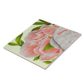 Carreau Assorted Peonies on a Ceramic Tile (C) (Côté)