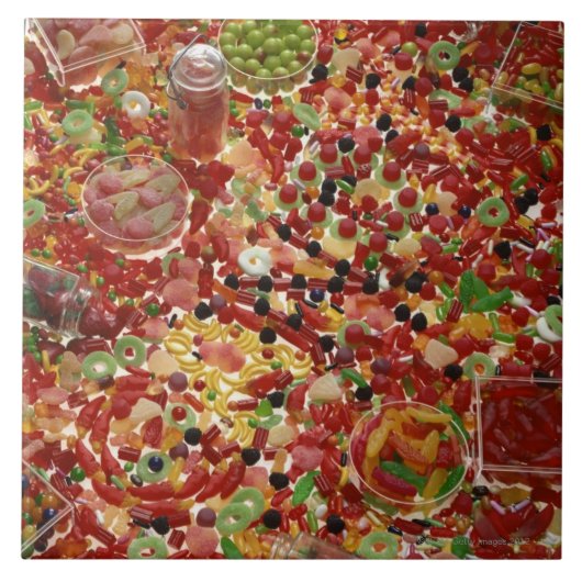 Carreau Assortiment des sucreries (Devant)