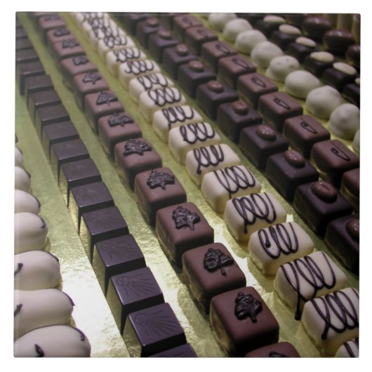 Carreau Assortiments de chocolat (Devant)