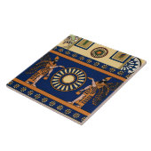 Carreau Assyrian Deity Called an Apkallu or Winged Genius (Côté)