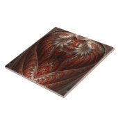 Carreau Astonish Me Rouge Coeur Abstrait Design Carrelage  (Côté)