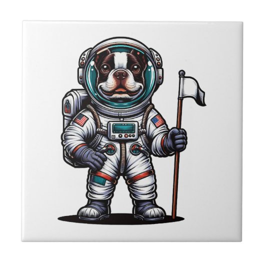 Carreau Astronaute de Boston (Devant)