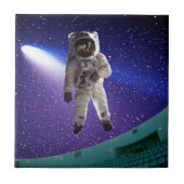 Carreau Astronaute en céramique (Devant)