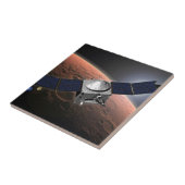 Carreau Atmosphère Mars Et Mission D'Évolution Volatile. (Côté)
