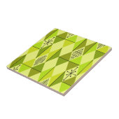 Carreau Atomic Age Art Diamonds Chartreuse (Côté)