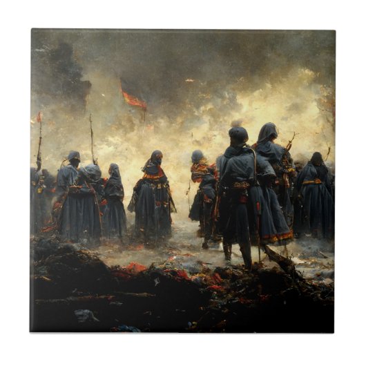 Carreau Attaquez l'endroit (Devant)