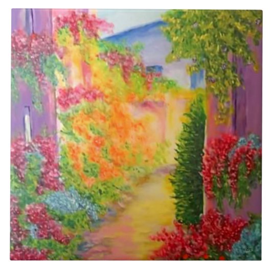 Carreau Au bas de la rue (Devant)