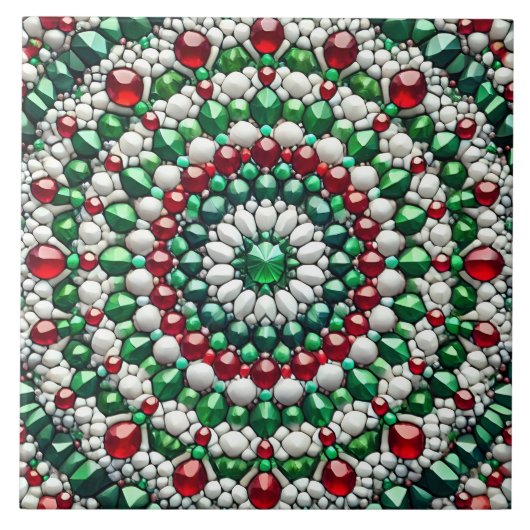 Carreau au design moderne aux couleurs italiennes (Devant)