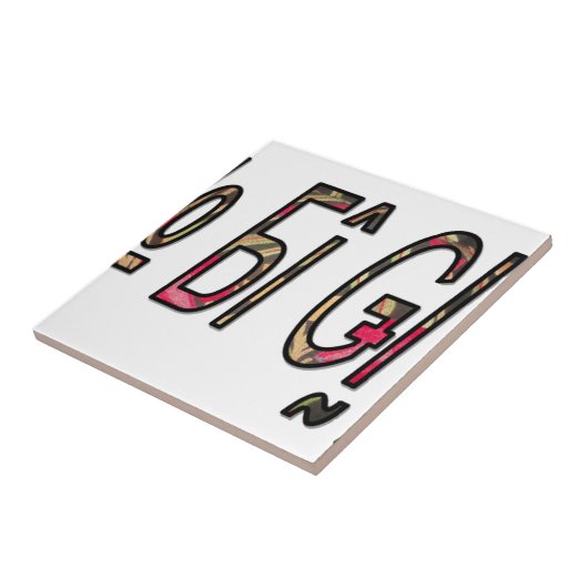 Carreau Aucun texte Bigiji (Côté)