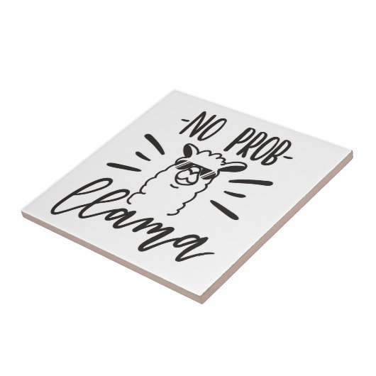 Carreau Aucune conception de lama de Prob (Côté)