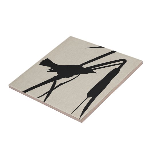 Carreau Audubon Silhouette II (Côté)