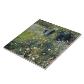 Carreau Auguste Renoir - Femme avec un parasol dans un jar (Côté)