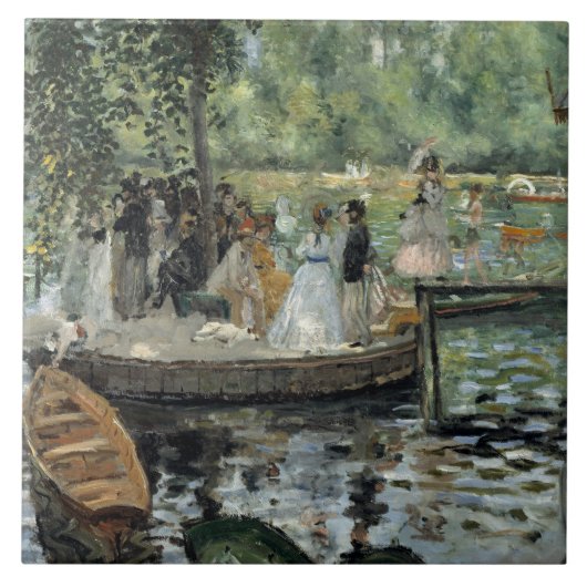 Carreau Auguste Renoir - La Grenouillere (Devant)
