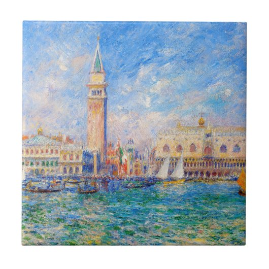 Carreau Auguste Renoir - Le Palais des Doges Venise (Devant)