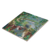 Carreau Auguste Renoir - Près du lac (Côté)