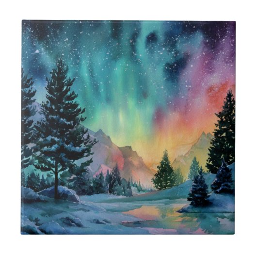 Carreau Aurora Borealis (Devant)