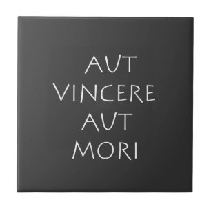 Carreau Aut vincere aut mori