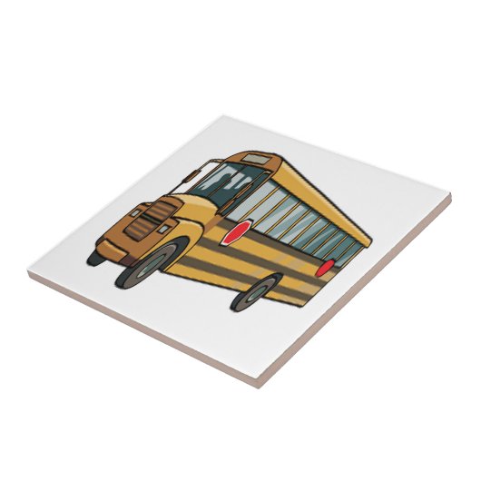 Carreau Autobus scolaire (Côté)